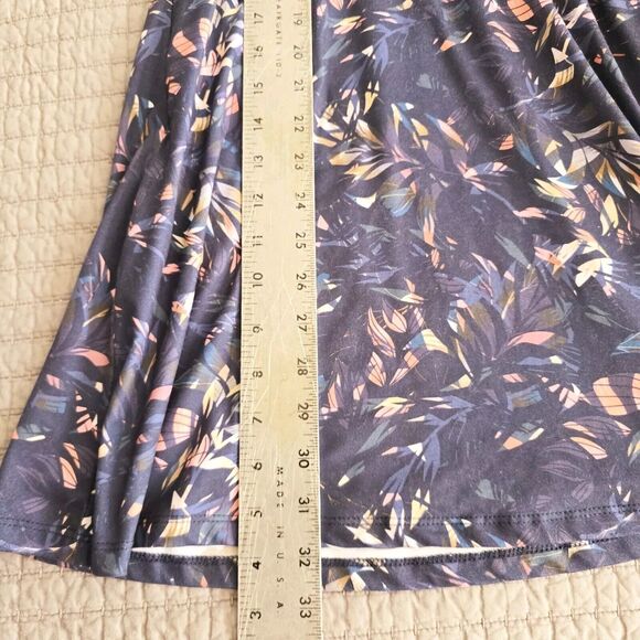 Kyodan Outdoor Athletic Women’s Blue Leaves Tennis Golf Dress - X-Small - Picture 4 of 7